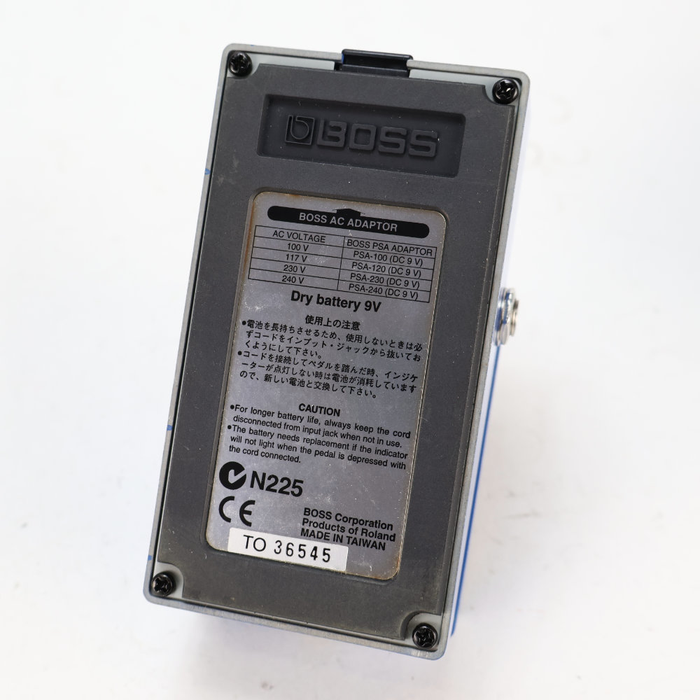 【中古】コンプレッサー エフェクター BOSS CS-3 Compression Sustainer ギターエフェクター 底面