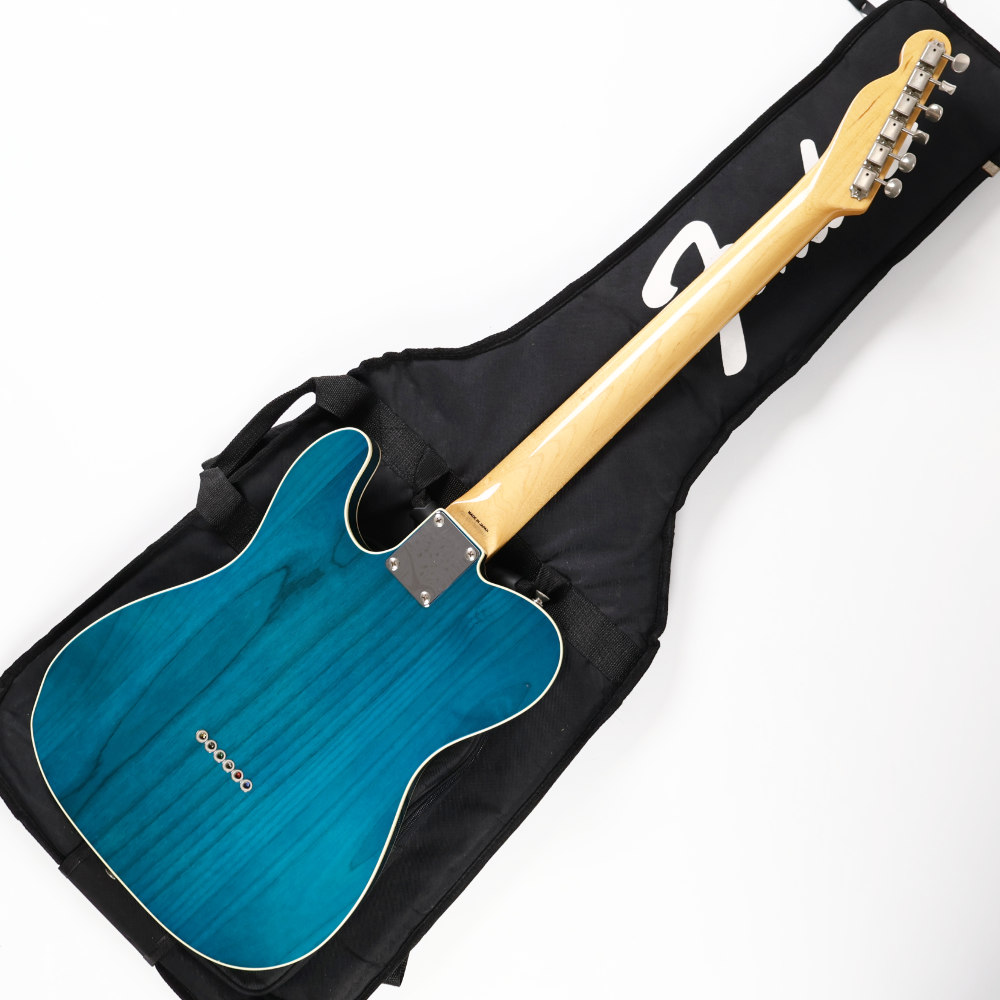 【中古】 エレキギター Fender Japan TL62B-QT TRB Trans Blue 2012年製 Telecaster Custom フェンダージャパン テレキャスター キルトメイプルトップ ボディバック画像 