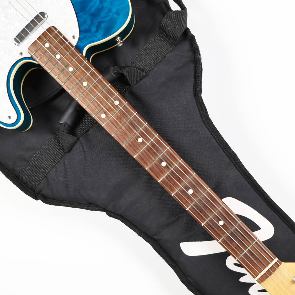 【中古】 エレキギター Fender Japan TL62B-QT TRB Trans Blue 2012年製 Telecaster Custom フェンダージャパン テレキャスター キルトメイプルトップ ネック