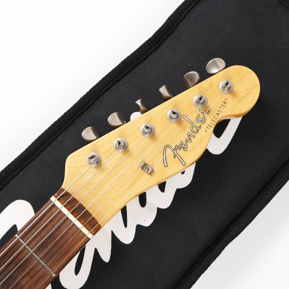 【中古】 エレキギター Fender Japan TL62B-QT TRB Trans Blue 2012年製 Telecaster Custom フェンダージャパン テレキャスター キルトメイプルトップ ヘッド画像