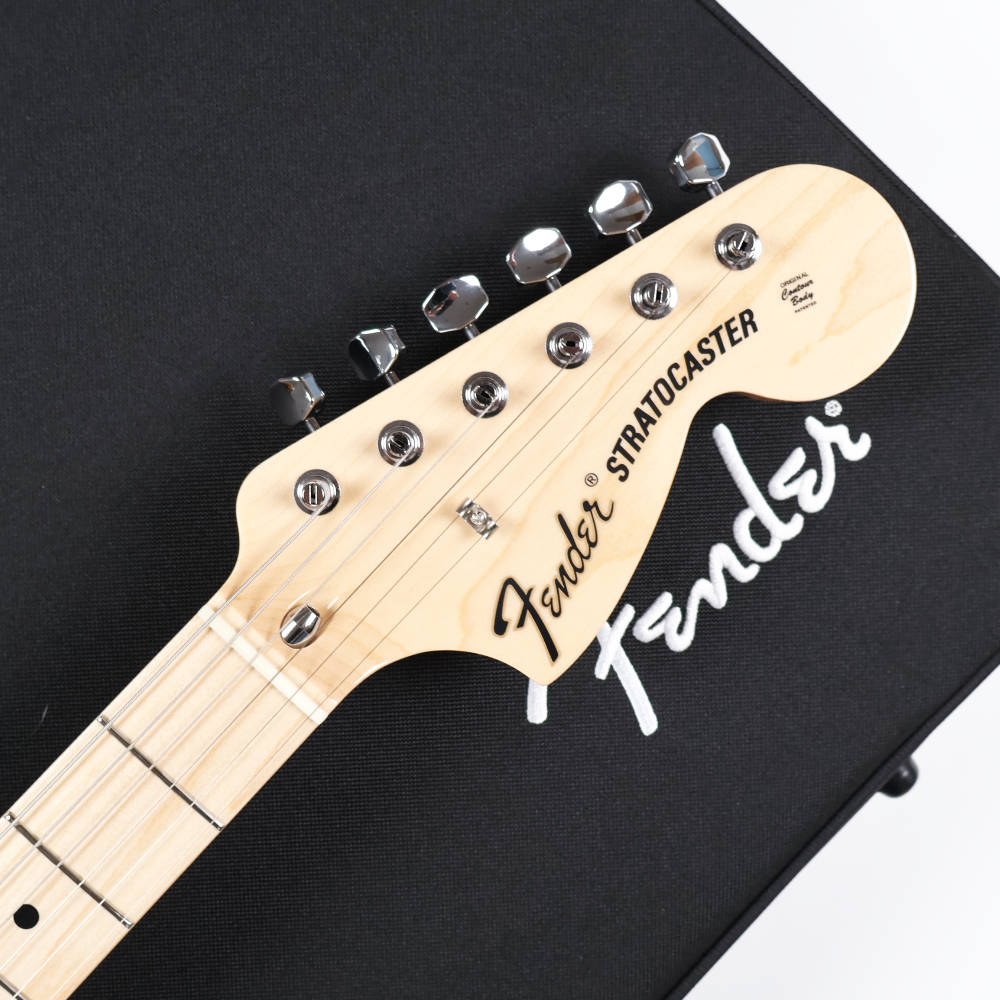 【中古】 Fender Made in Japan Traditional 70s Stratocaster MN NAT 2025年製 エレキギター Fenderロゴ入りセミハードケース付属 ヘッド画像