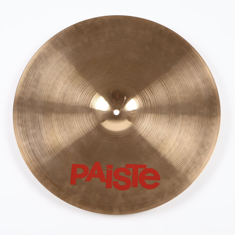 【中古】 クラッシュシンバル パイステ PAISTE 2002 Medium Crash 18インチ クラッシュシンバル 裏面