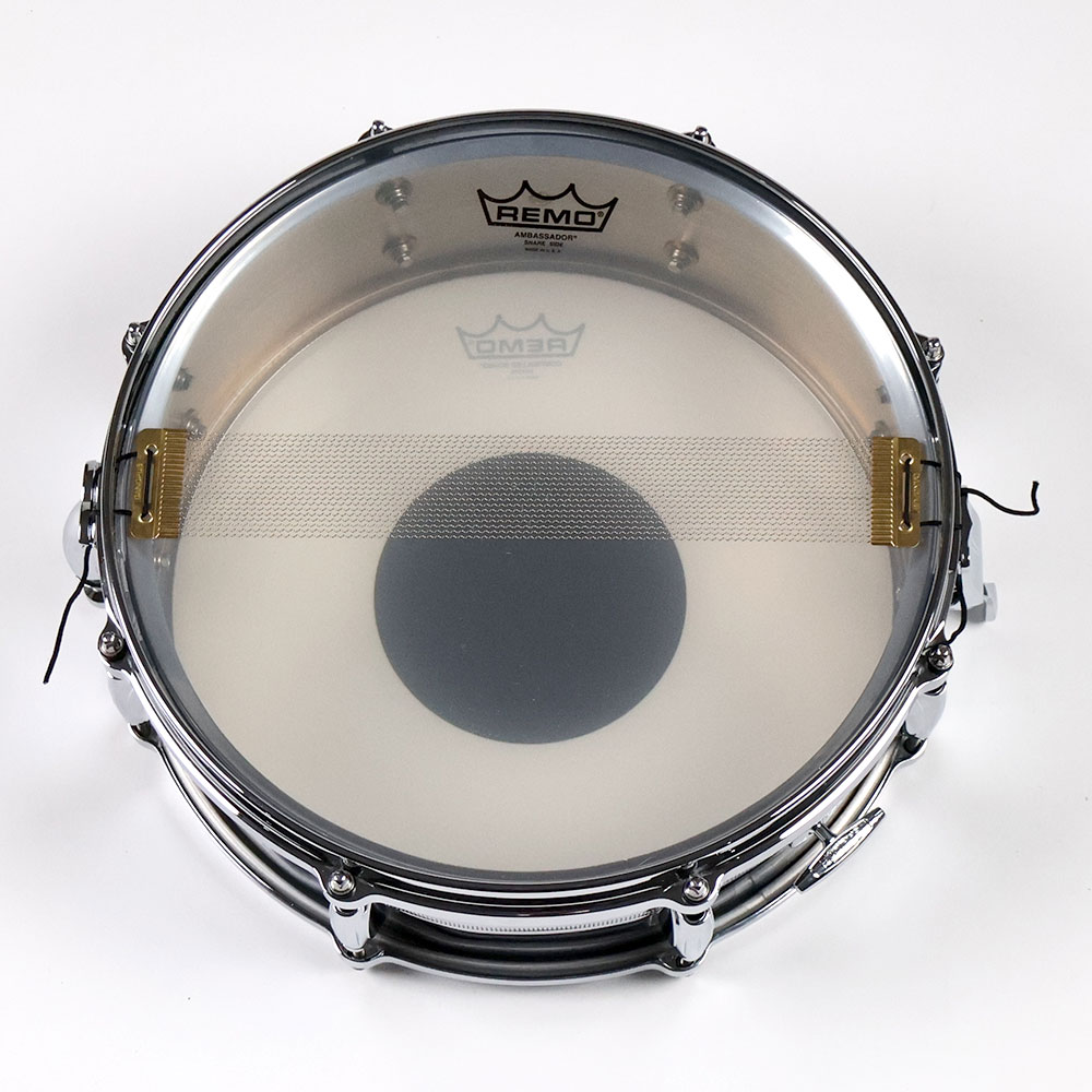 【中古】 スネアドラム グレッチ GRETSCH G-4160 14x5 Chrome Over Brass 台湾製パーツモデル 裏面