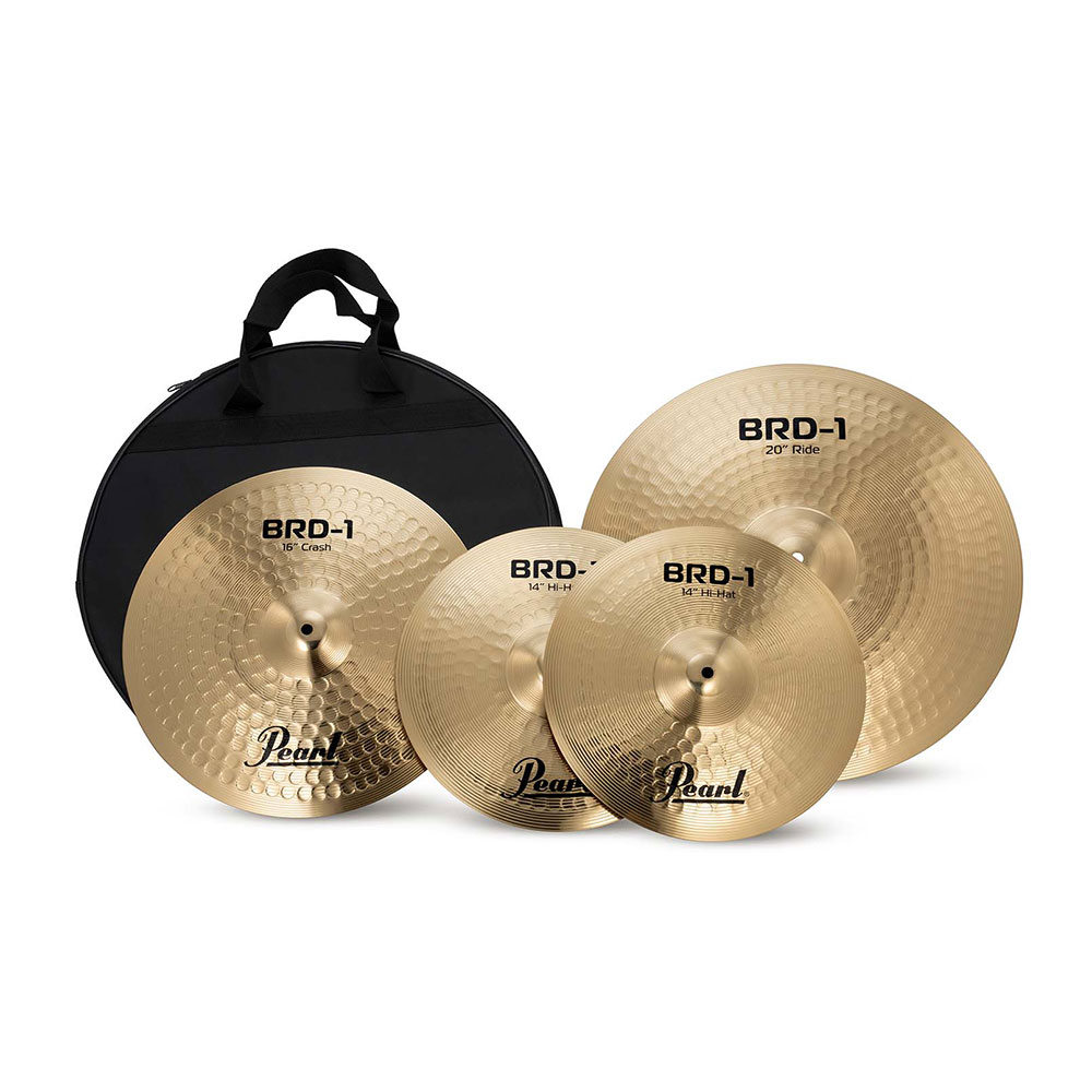 Pearl パール BRD-1 Cymbal Pack BRD Cymbal Set シンバルセット 専用ケース付属