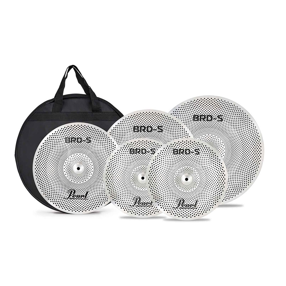 Pearl パール BRD-S Low Volume Cymbal Pack BRD Cymbal Set ローボリュームシンバルセット 専用ケース付属