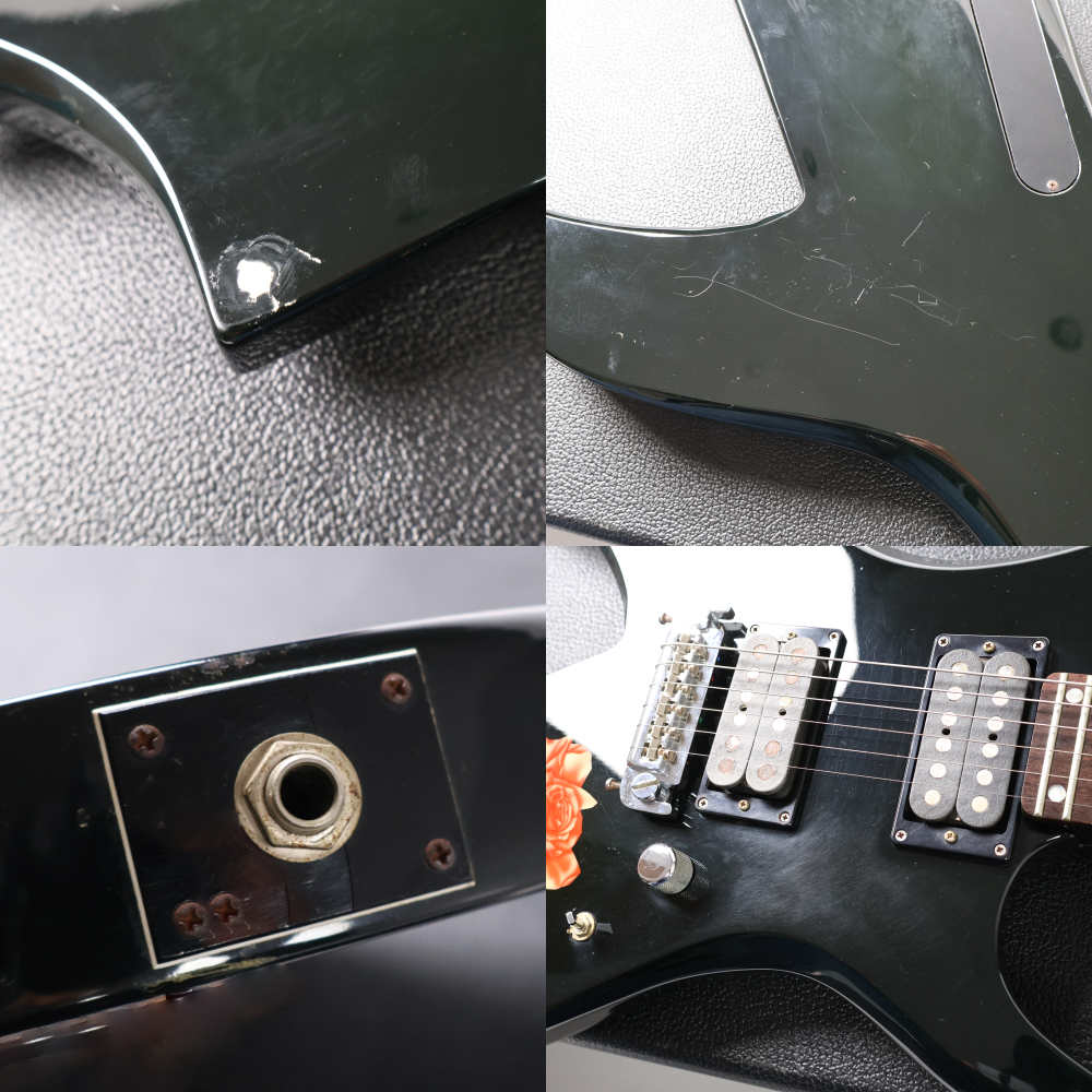 【中古】 BURNY by FERNANDES BG-125X X Japan YOSHIKI モデル バーニー フェルナンデス エレキギター 傷