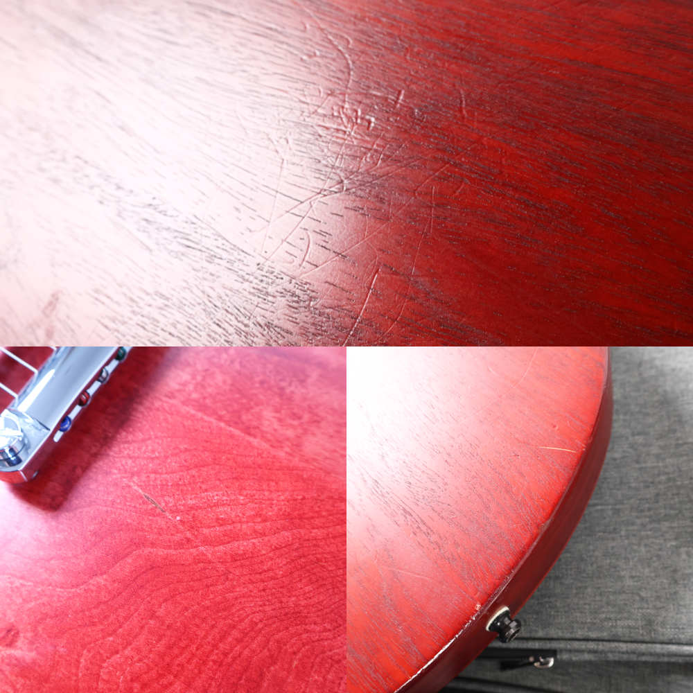 【中古】 Gibson ギブソン Les Paul Studio Faded 2016T Worn Cherry 2016年製 レスポール エレキギター 傷