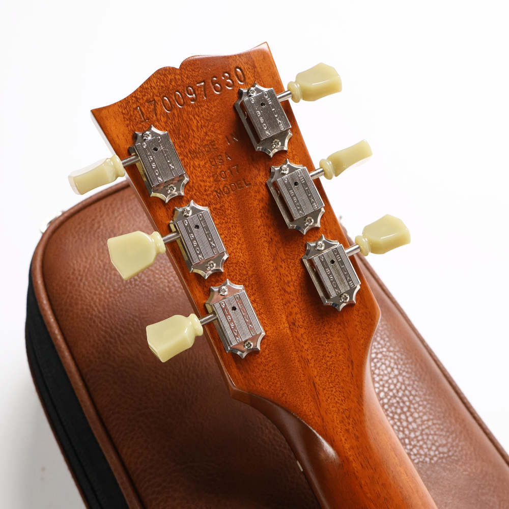 【中古】 エレキギター Gibson Les Paul Tribute 2017 T Faded Honey Burst 2017年製 ギブソン レスポールトリビュート ヘッド裏画像