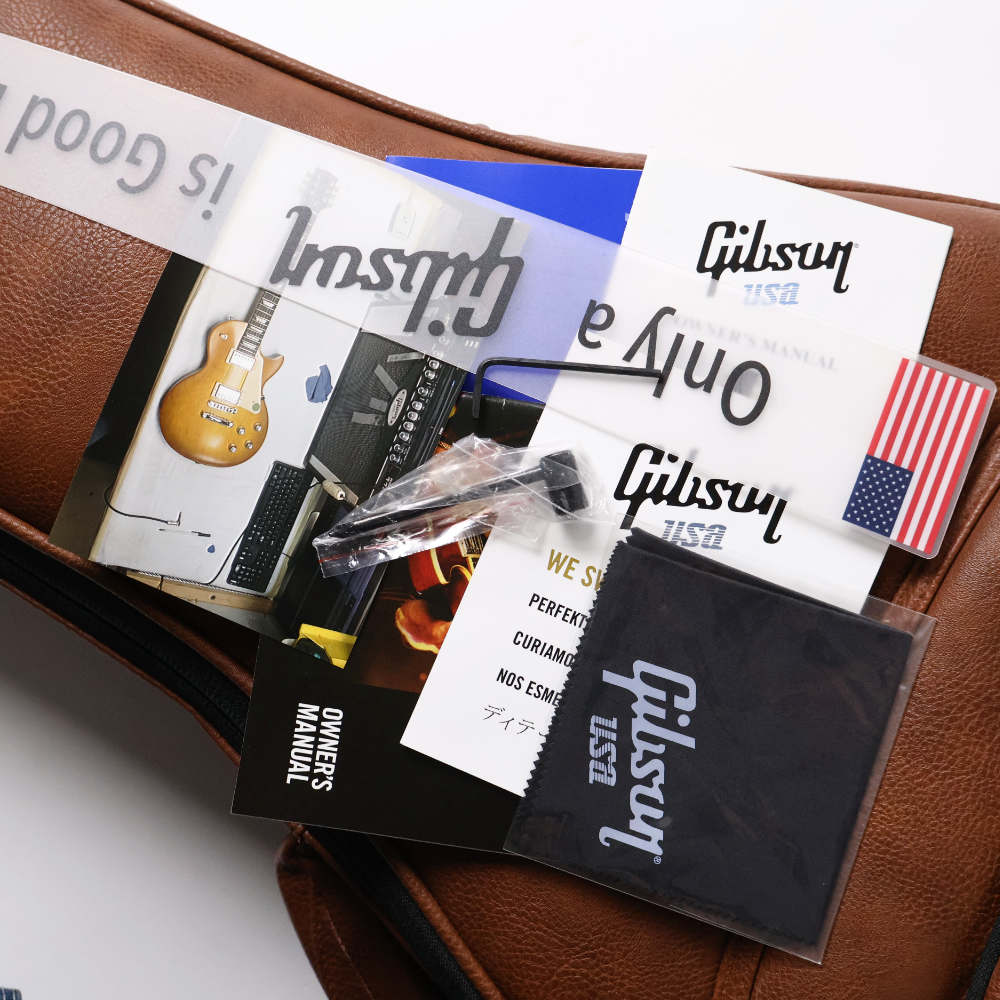 【中古】 エレキギター Gibson Les Paul Tribute 2017 T Faded Honey Burst 2017年製 ギブソン レスポールトリビュート 付属品画像