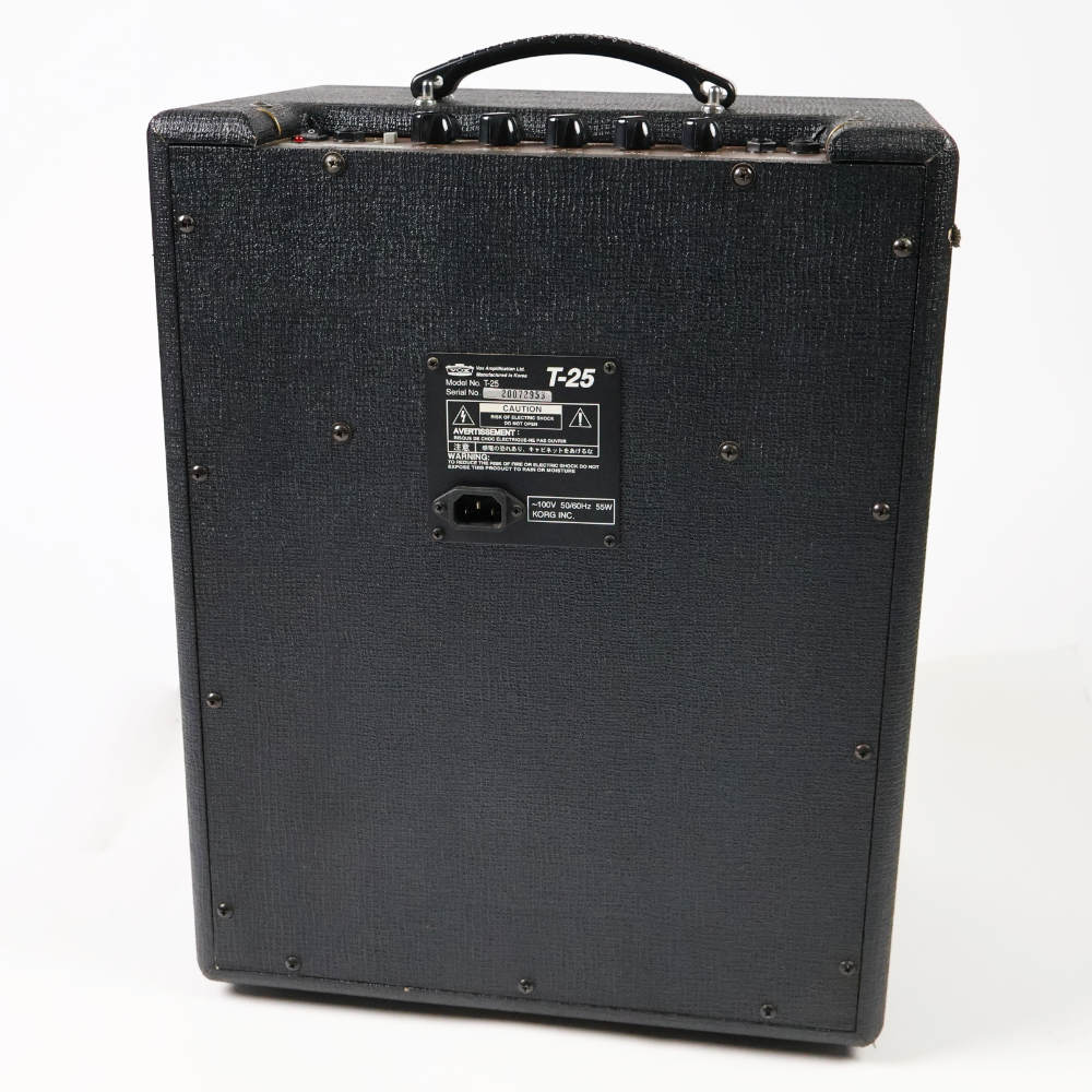 【中古】 ベースコンボアンプ ヴォックス VOX T-25 ベース用コンボアンプ ボックス 本体画像 裏