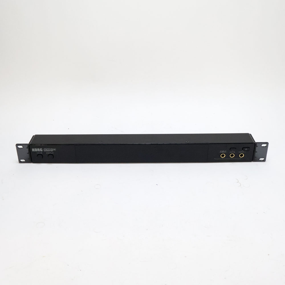 【中古】 チューナー KORG PB-05 Pitchblack Pro コルグ ラックチューナー ピッチブラックプロ 正面