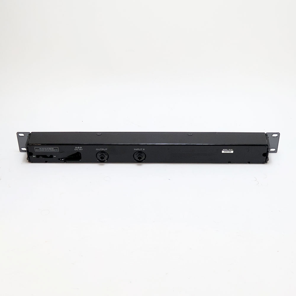 【中古】 チューナー KORG PB-05 Pitchblack Pro コルグ ラックチューナー ピッチブラックプロ 背面