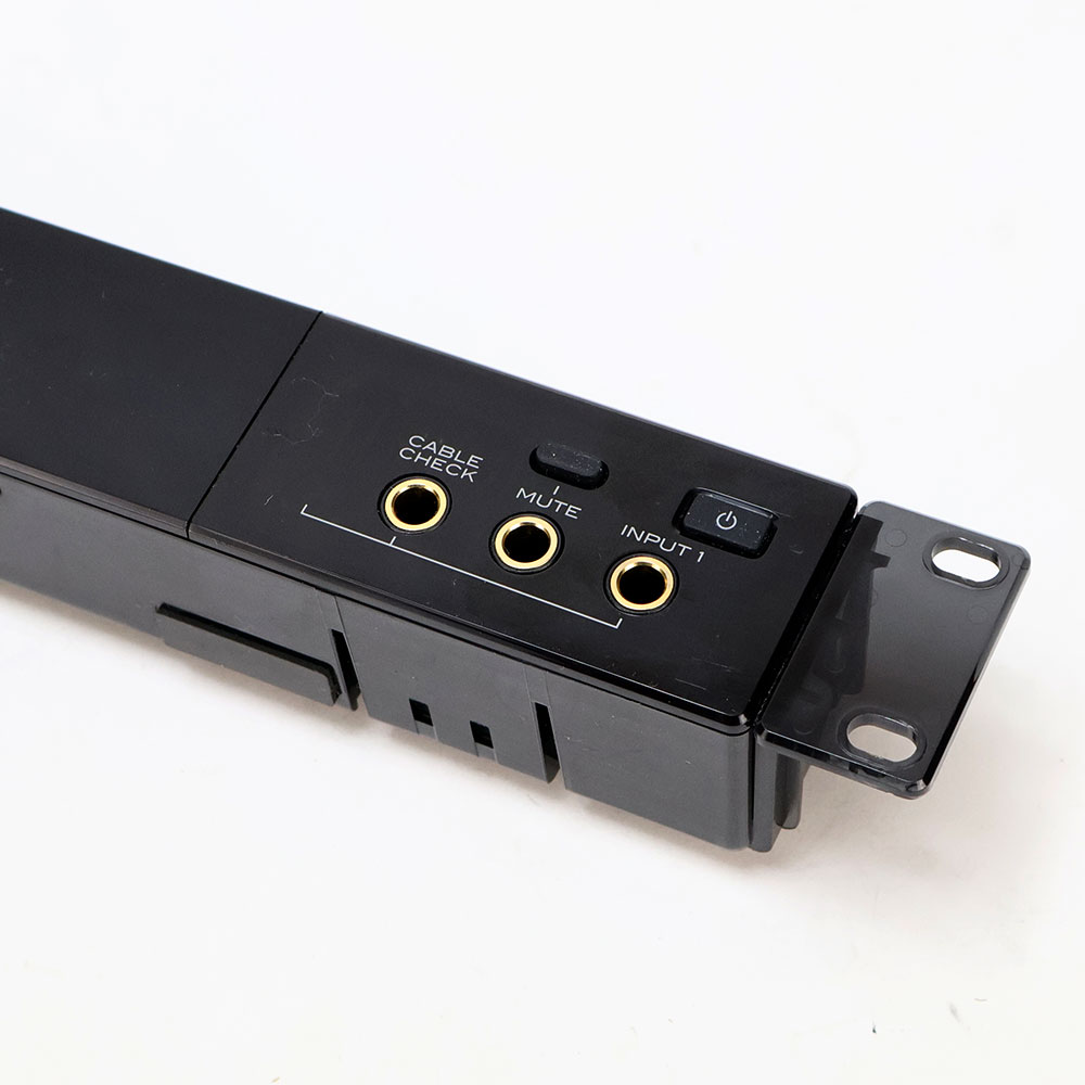 【中古】 チューナー KORG PB-05 Pitchblack Pro コルグ ラックチューナー ピッチブラックプロ 端子、スイッチ