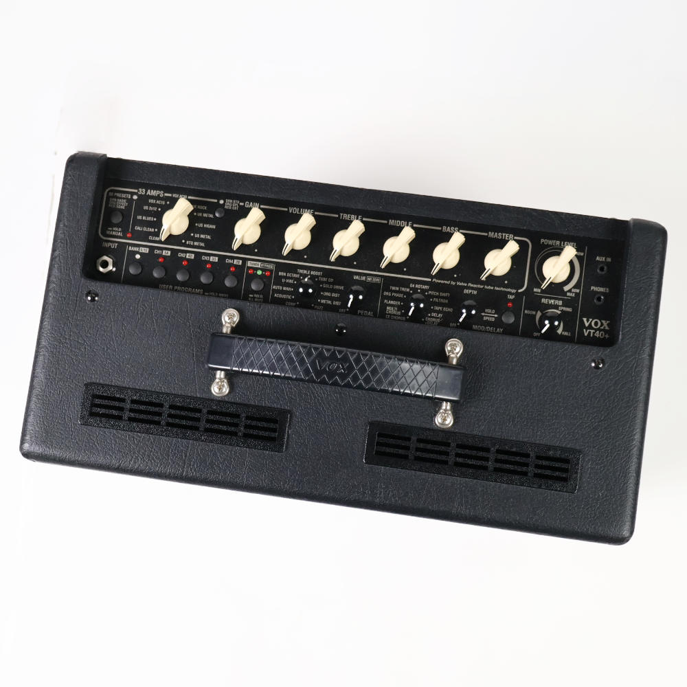 【中古】 ギターアンプ VOX VT40+ コンボアンプ コントロール