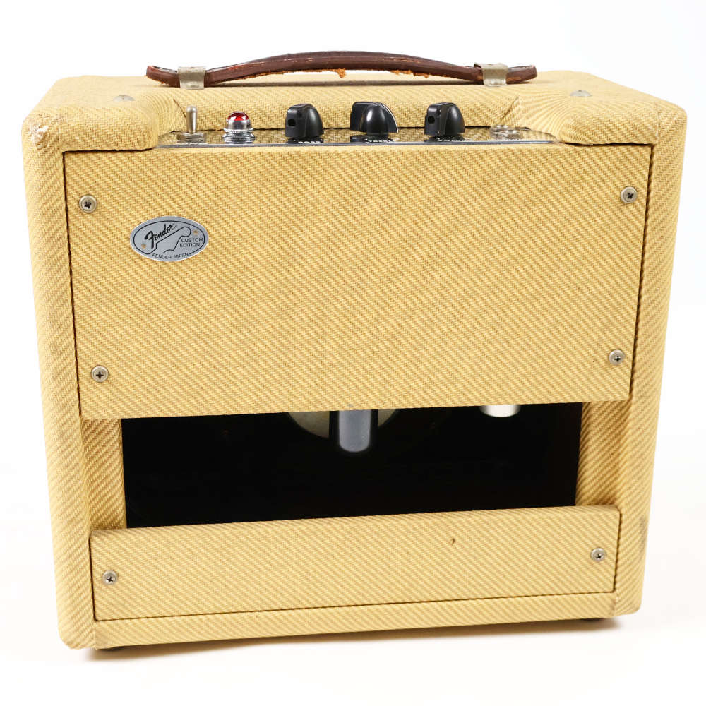 【中古】 ギターアンプ Fender Japan Tweed Champ TC-10 真空管アンプ フェンダージャパン ツイードチャンプ 本体画像 裏