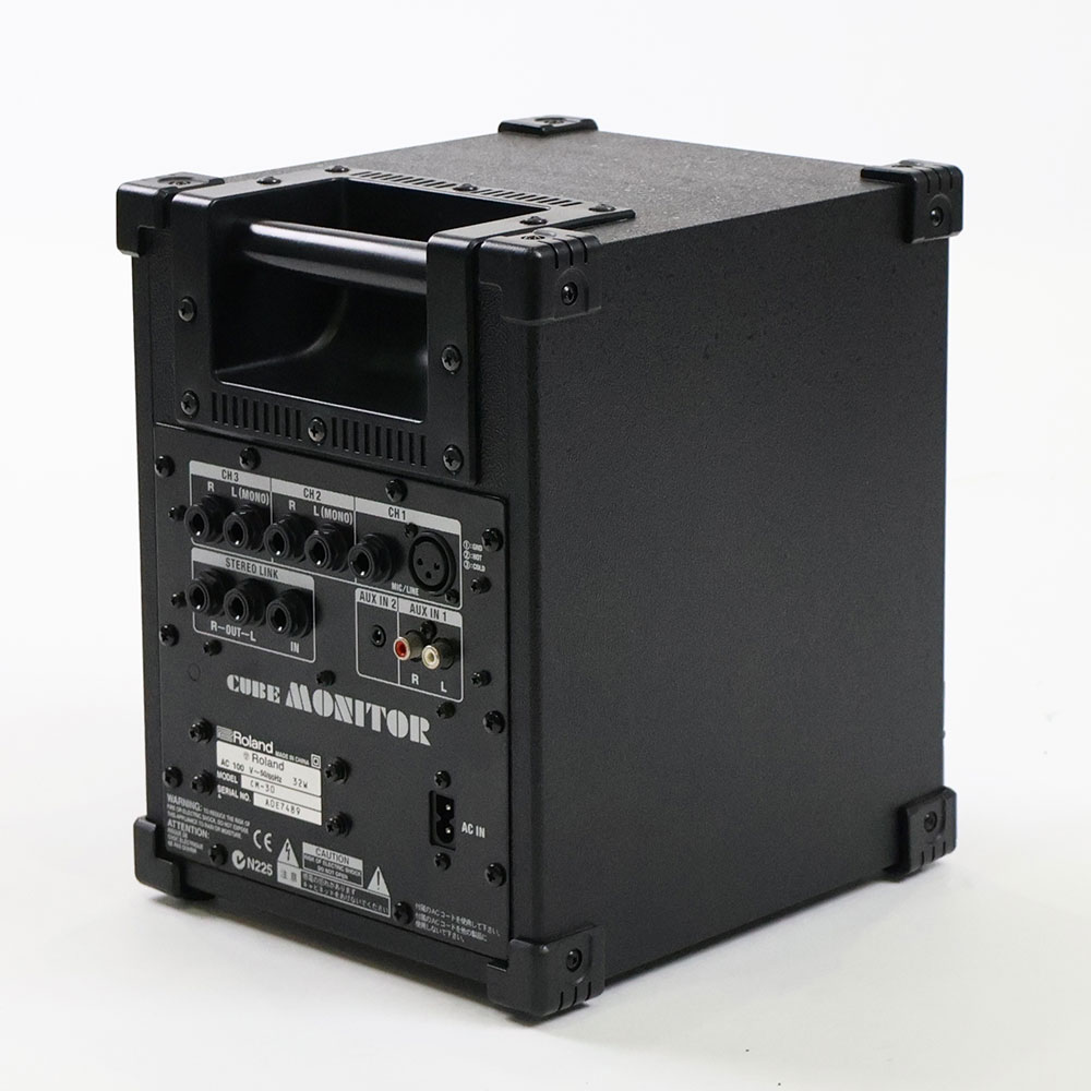 【中古】モニタースピーカー ROLAND CM-30 ポータブルミキシングモニター 全体