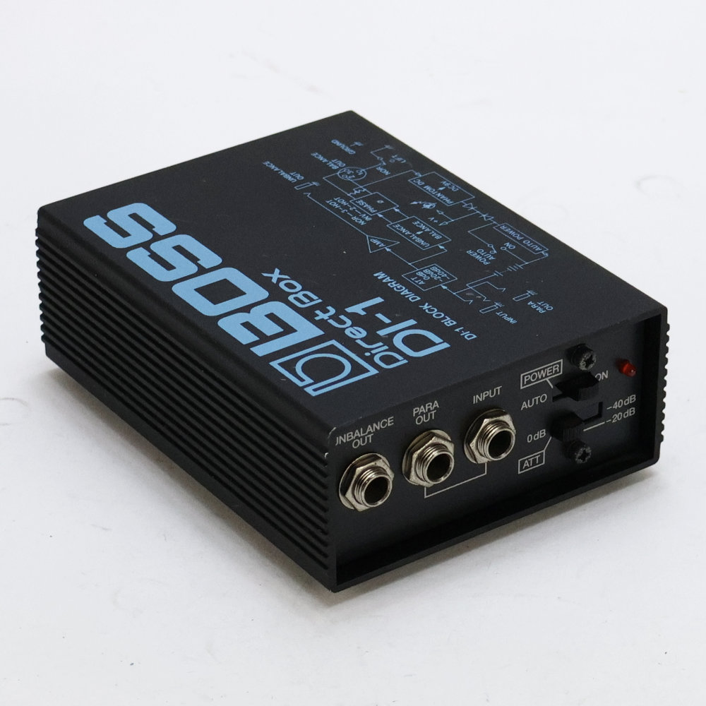 【中古】 ダイレクトボックス DIボックス BOSS DI-1 Direct Box D.Iボックス 全体