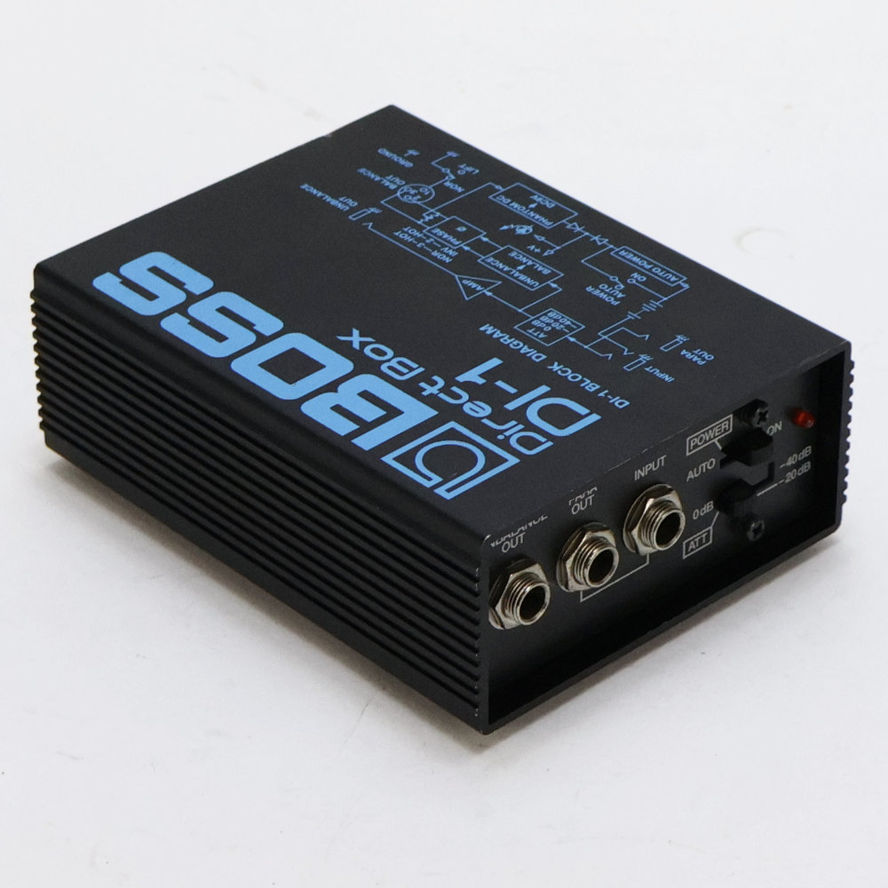 【中古】 ダイレクトボックス DIボックス BOSS DI-1 Direct Box D.Iボックス 側面