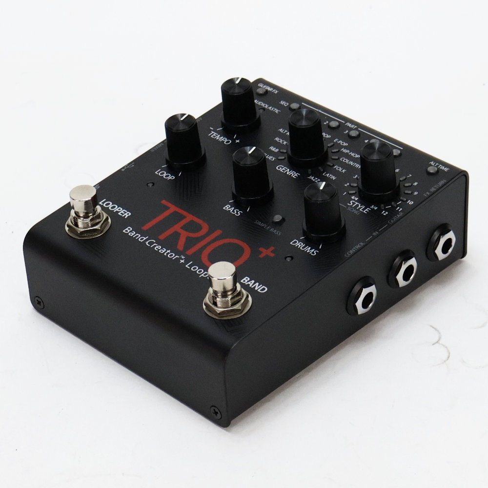 【中古】 デジテック DIGITECH TRIO＋ ギターエフェクター 側面