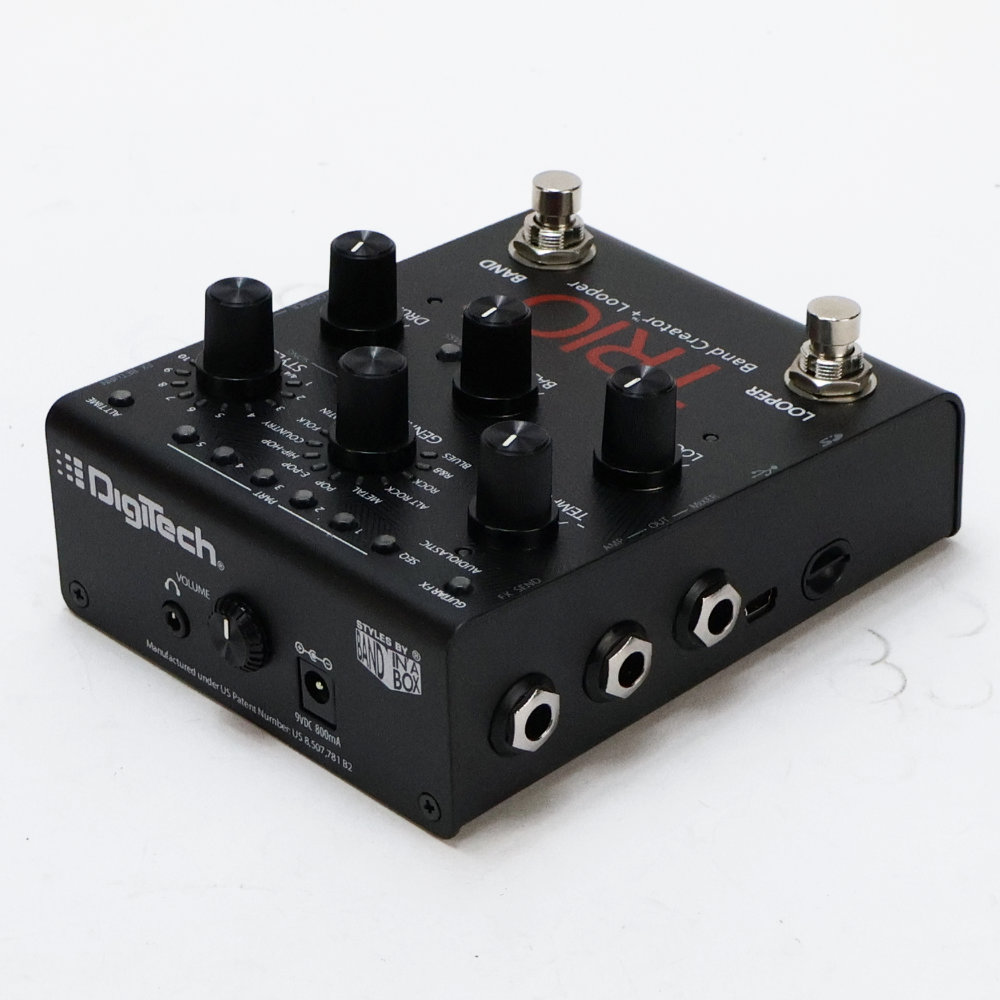【中古】 デジテック DIGITECH TRIO＋ ギターエフェクター 側面