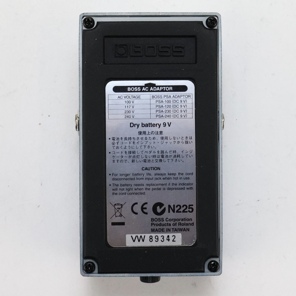 【中古】 ブルースドライバー エフェクター BOSS BD-2 Blues Driver ギターエフェクター オーバードライブ ブルドラ 底面