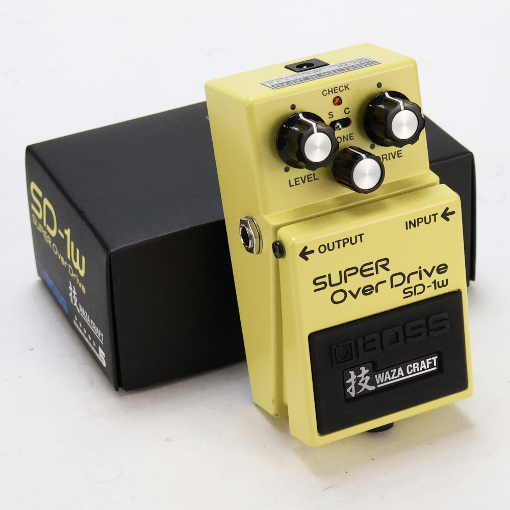 【中古】 エフェクター BOSS SD-1W SUPER OVER DRIVE WAZA CRAFTシリーズ オーバードライブ 技
