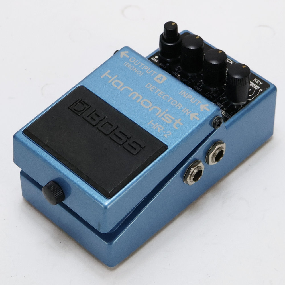【中古】 ハーモ二スト エフェクター BOSS HR-2 Harmonist ギターエフェクター ピッチシフター 側面