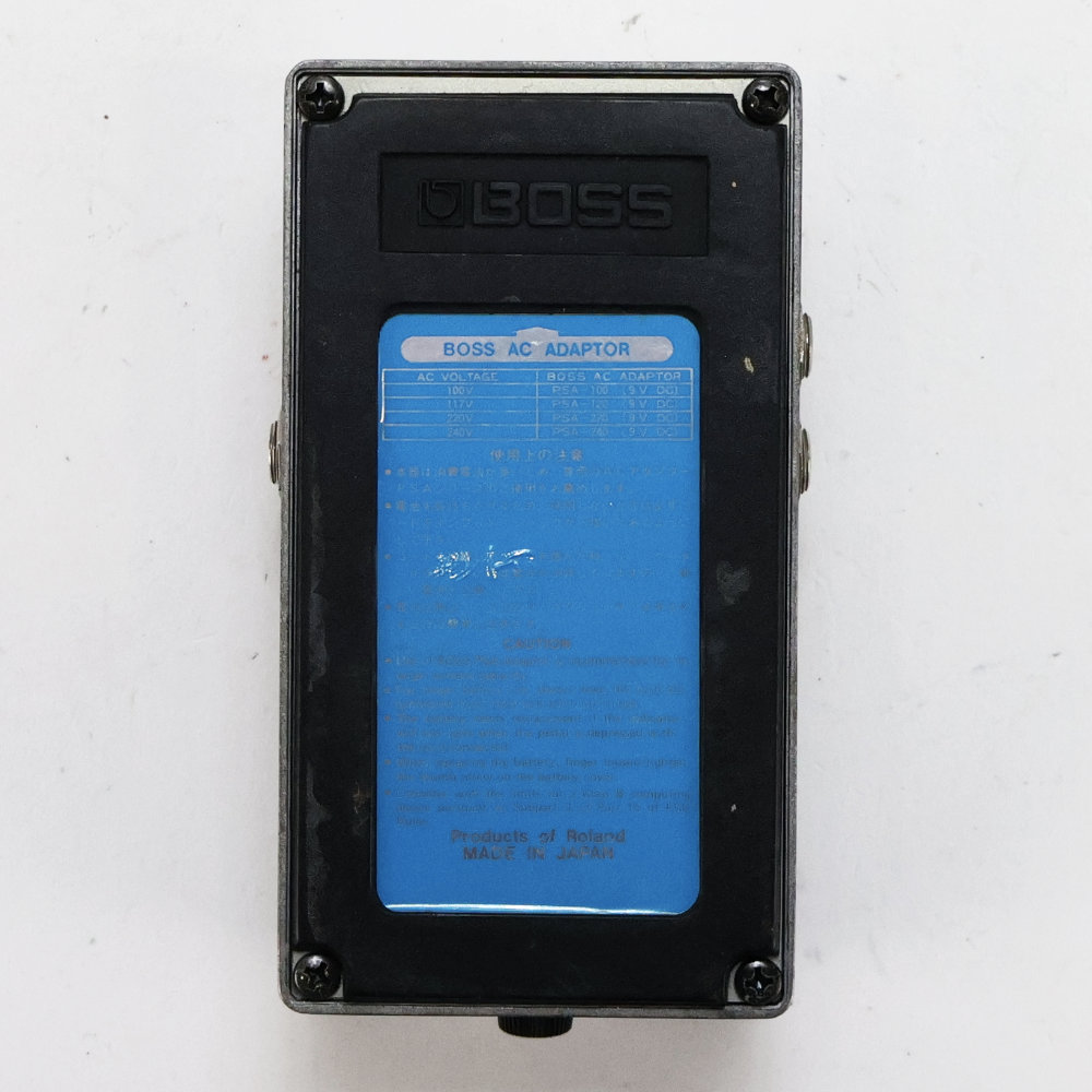 【中古】 ディストーション エフェクター BOSS MZ-2 Digital Metalizer Made in JAPAN ギターエフェクター 底面