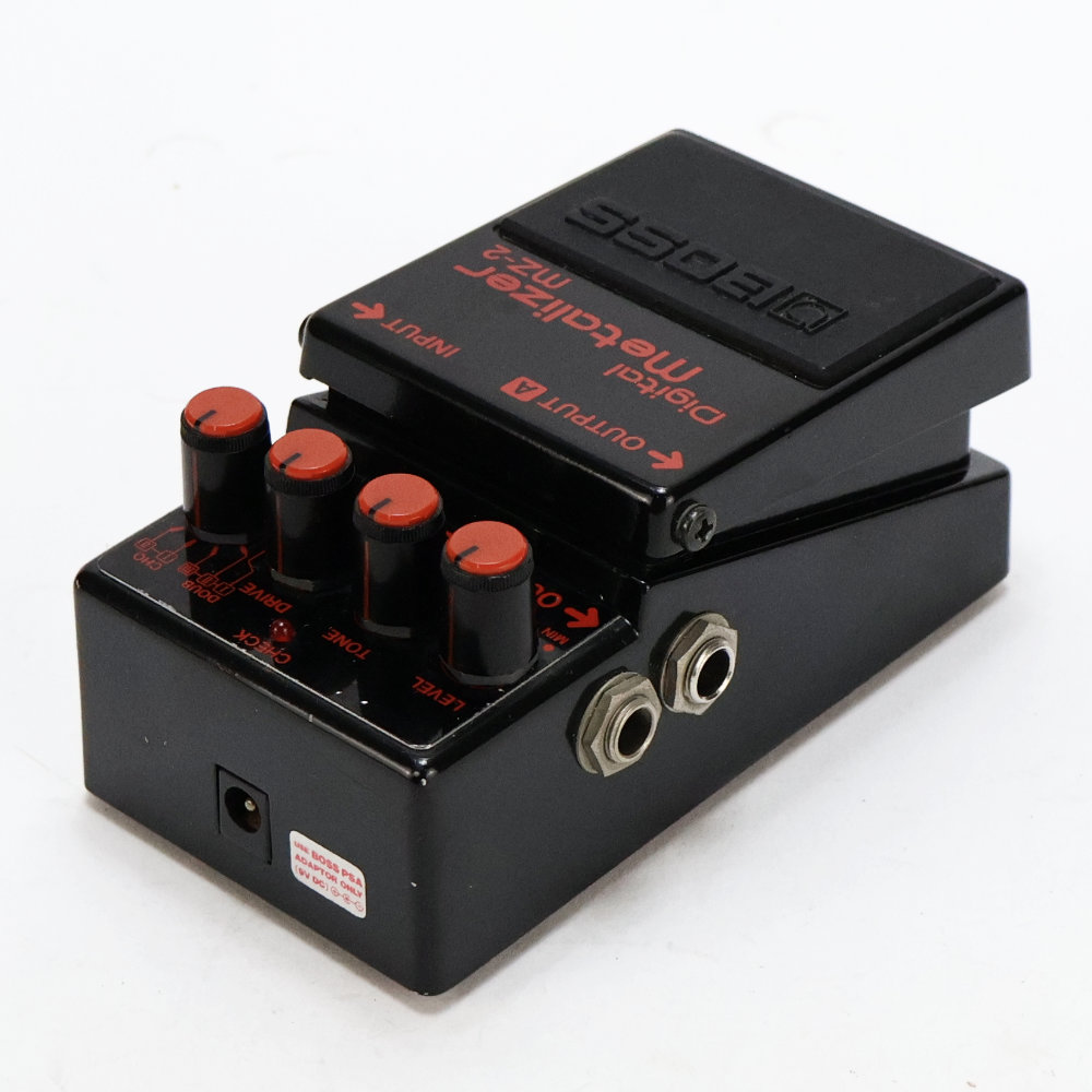 【中古】 ディストーション エフェクター BOSS MZ-2 Digital Metalizer Made in JAPAN ギターエフェクター 側面