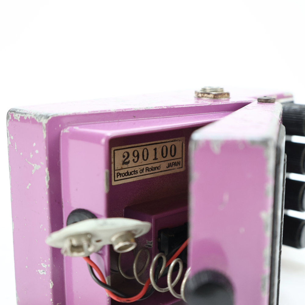 【中古】 フランジャー BOSS BF-2 Flanger Made in Japan Black Label ボス ギターエフェクター シリアルナンバー