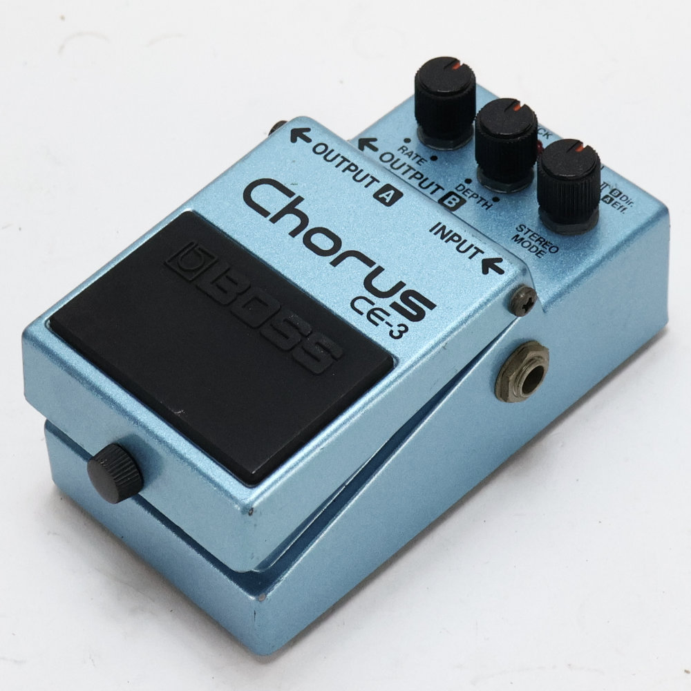 【中古】 コーラス エフェクター BOSS CE-3 Chorus Made in JAPAN ギターエフェクター 側面