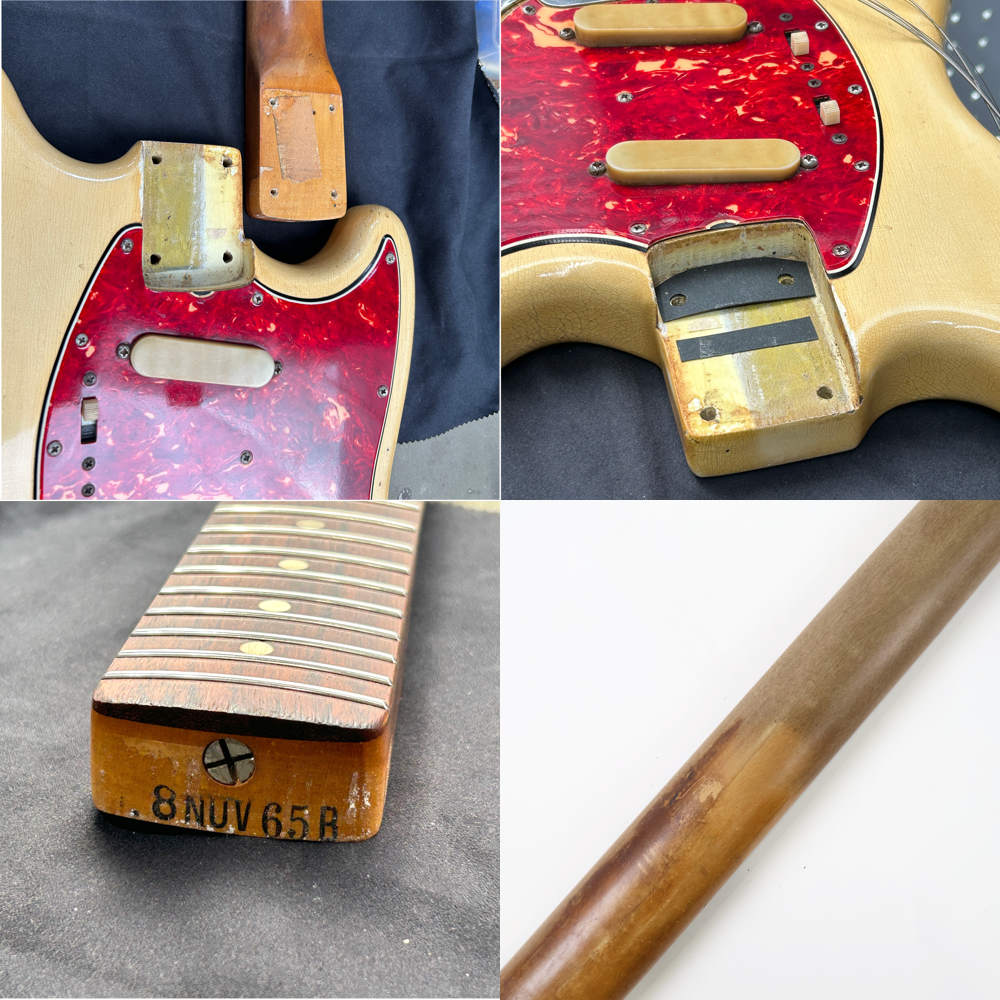 【中古】 エレキギター Fender USA Mustang White 1965年製 フェンダー ムスタング 詳細画像