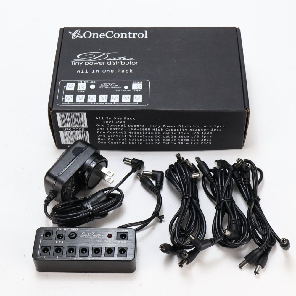 【中古】パワーサプライ One Control Distro Tiny Power Distributor All in One Pack