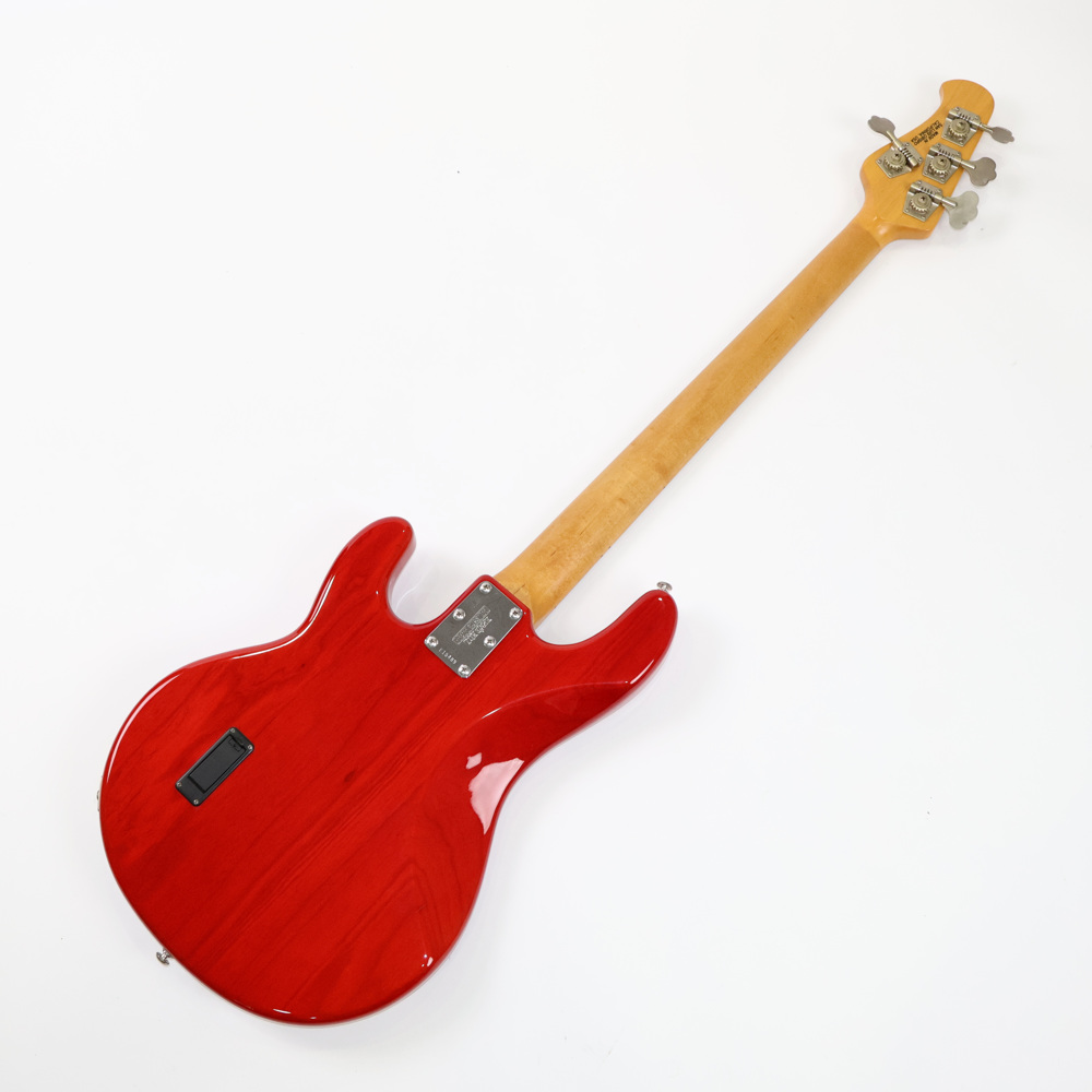 【中古】 MUSIC MAN ミュージックマン StingRay スティングレイ Translucent Red / M 2000年製 エレキベース 詳細画像