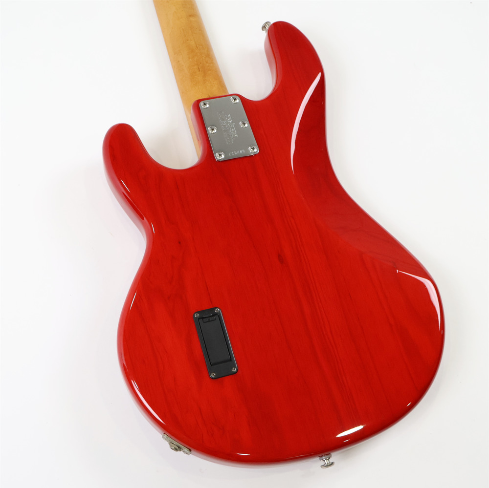 【中古】 MUSIC MAN ミュージックマン StingRay スティングレイ Translucent Red / M 2000年製 エレキベース 詳細画像