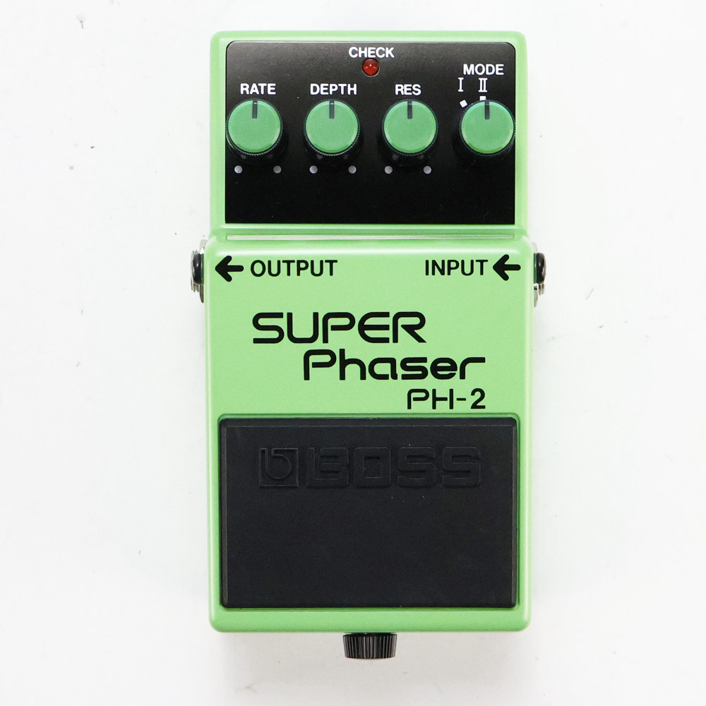 【中古】 スーパーフェイザー エフェクター BOSS PH-2 SUPER Phaser ボス ギターエフェクター 表面