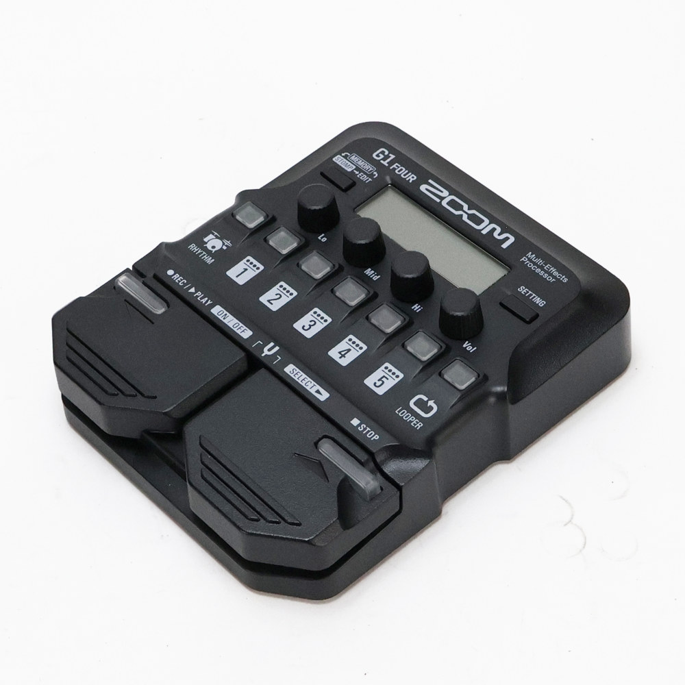 【中古】 ズーム ZOOM G1 FOUR ギターマルチエフェクター 側面
