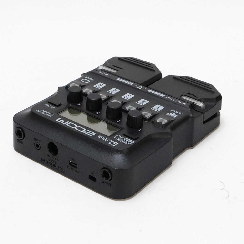 【中古】 ズーム ZOOM G1 FOUR ギターマルチエフェクター 側面