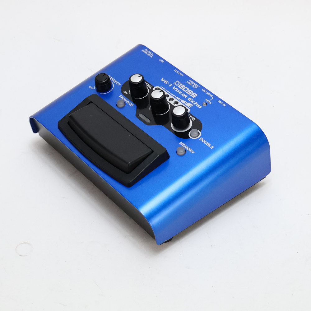 【中古】 BOSS VE-1 Vocal Echo ボーカル用ハーモニーエフェクター 側面