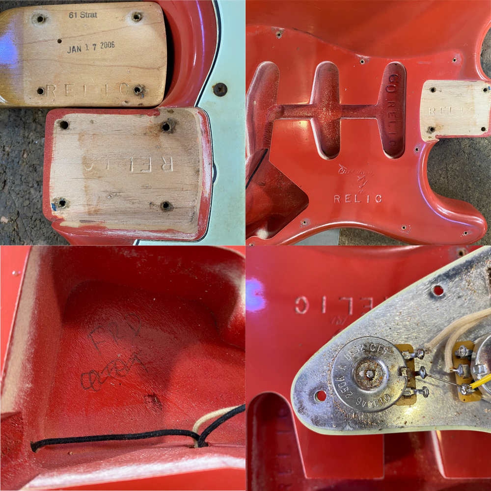 【中古】フェンダー カスタムショップ Fender Custom Shop 1960 Stratocaster Relic FRD ストラトキャスター レリック 2006年製 エレキギター 詳細画像