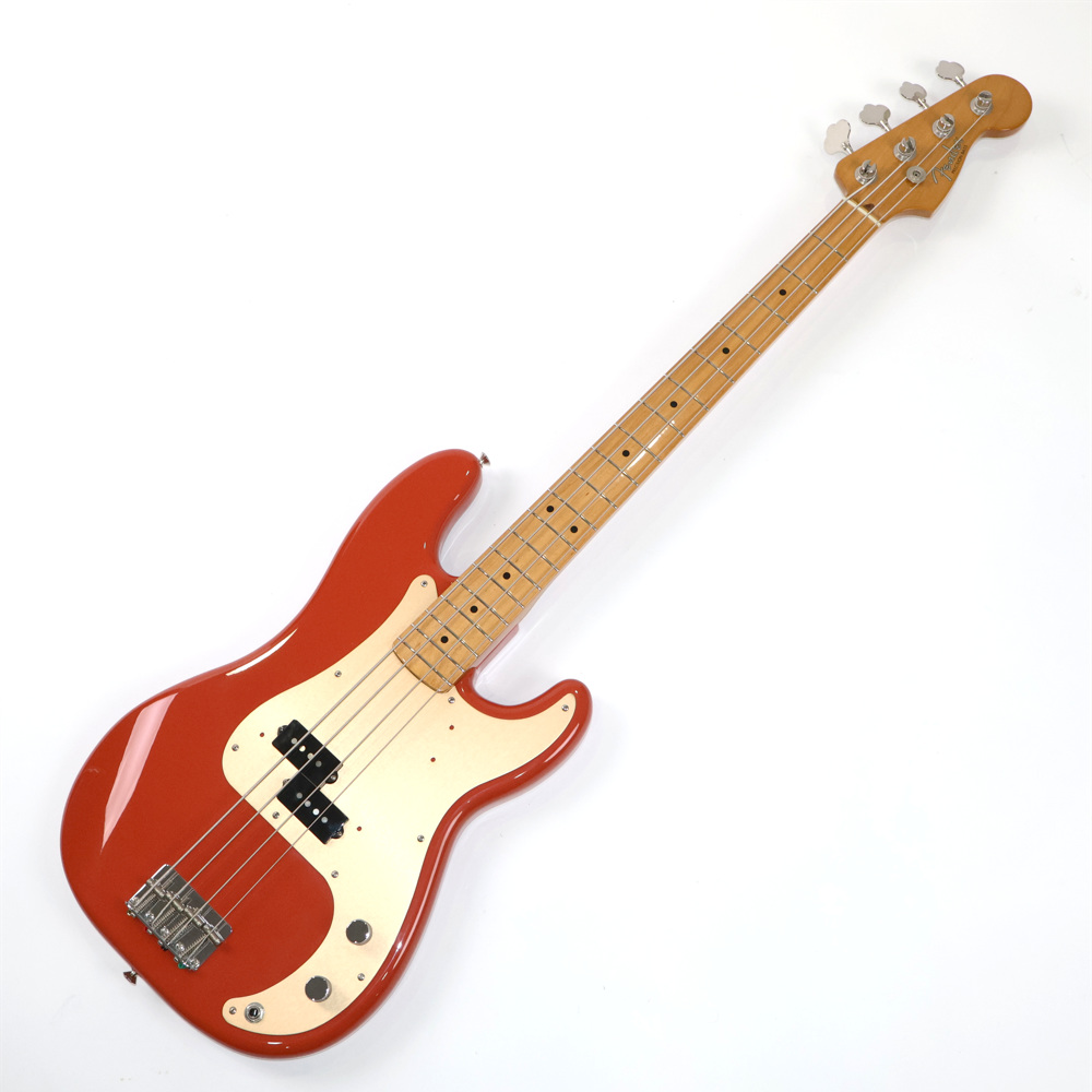 【中古】Fender フェンダー Mexico 50s Precision Bass Maple Fingerboard Fiesta Red 2010年製 プレシジョンベース エレキベース 詳細画像
