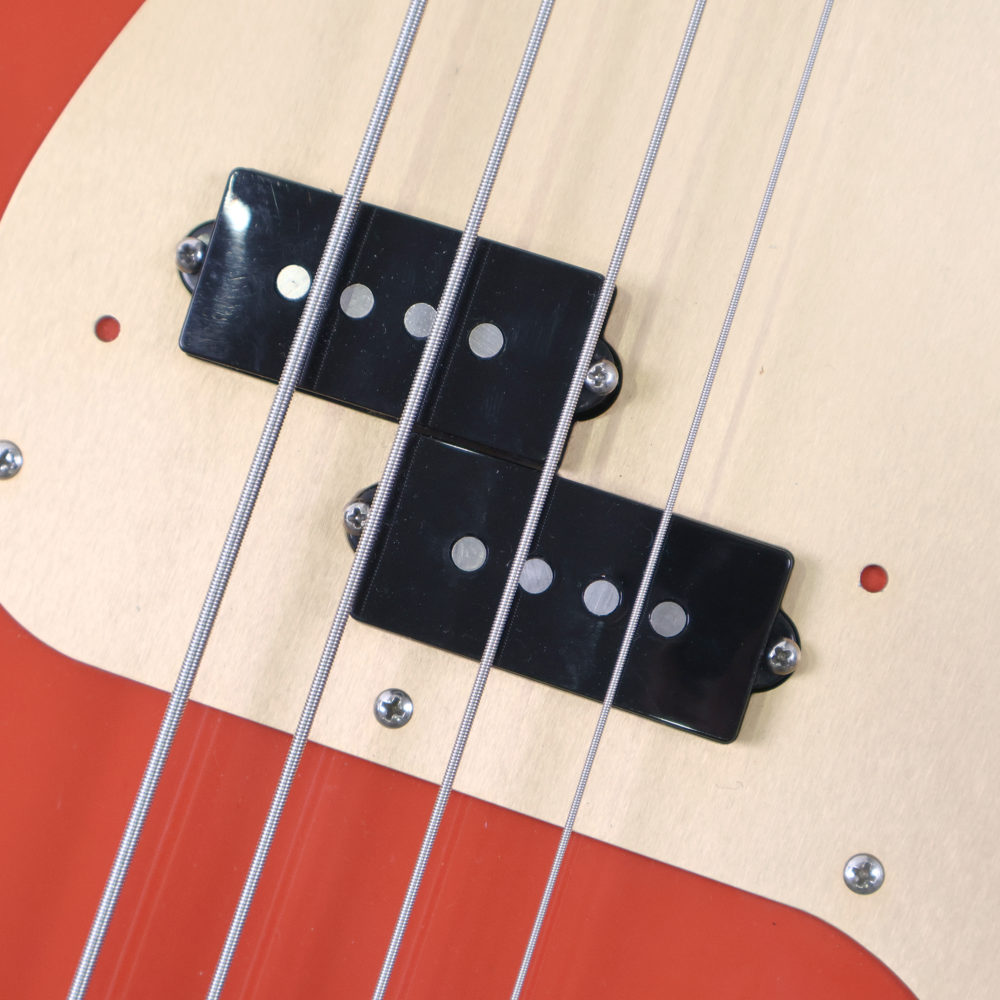 【中古】Fender フェンダー Mexico 50s Precision Bass Maple Fingerboard Fiesta Red 2010年製 プレシジョンベース エレキベース 詳細画像