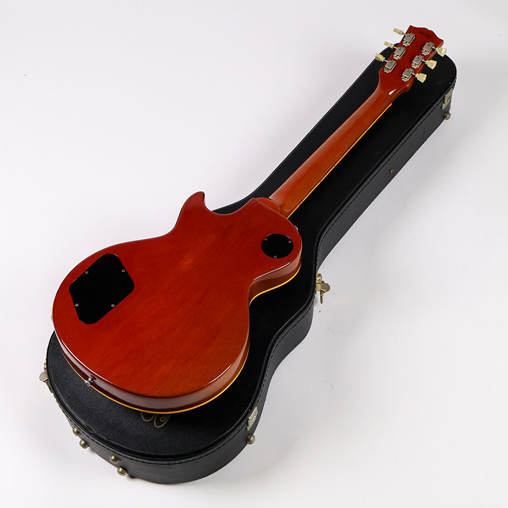 【中古】 エレキギター Gibson Custom Shop Historic Collection 1959 Les Paul Reissue R9 Cherry Sunburst 2000年製 3.93kg 圧巻のフレイムトップ Good Wood Era ギブソン レスポール 背面
