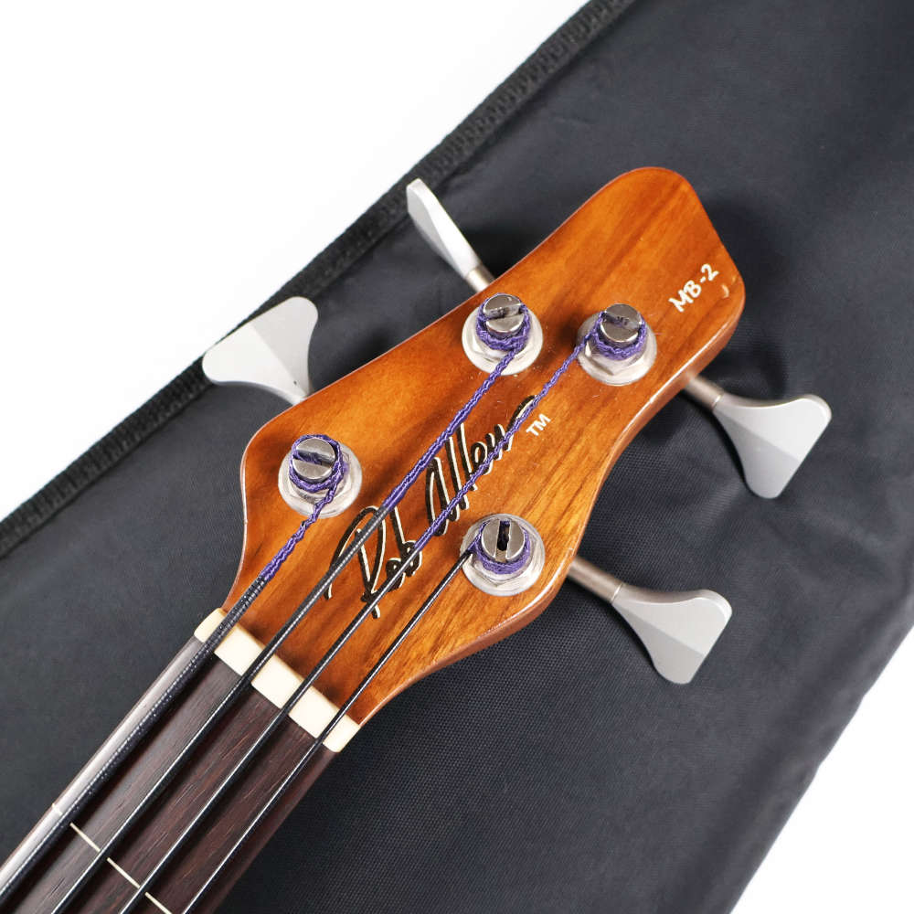 【中古】 Rob Allen ロブ・アレン MB-2 Walnut Fretless アコースティックベース ヘッド画像