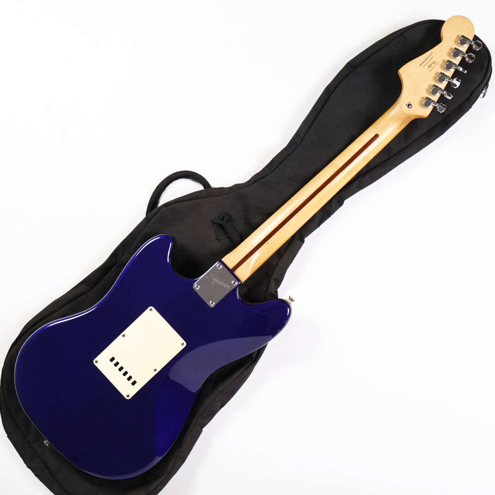【中古】Squier by Fender スクワイヤー CYCLONE メタリックブルー サイクロン エレキギター ボディバック画像 