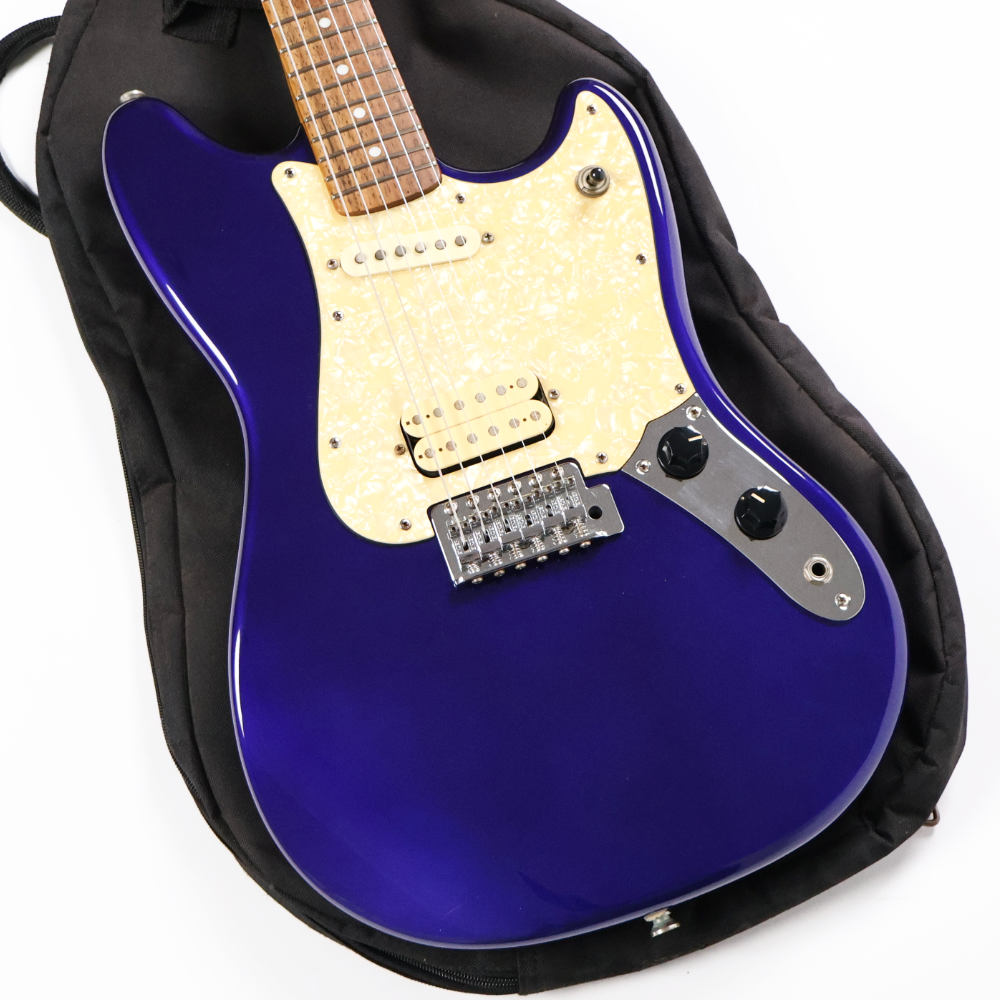 【中古】Squier by Fender スクワイヤー CYCLONE メタリックブルー サイクロン エレキギター ネック