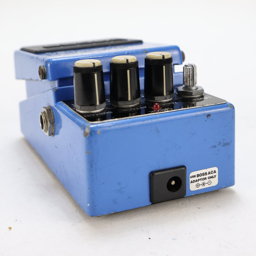 【中古】 コンプレッサー エフェクター BOSS CS-3 Compression Sustainer Made in Japan ギターエフェクター 側面