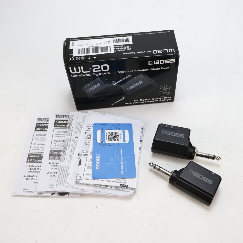 【中古】ギターワイヤレスシステム BOSS WL-20 Wireless System