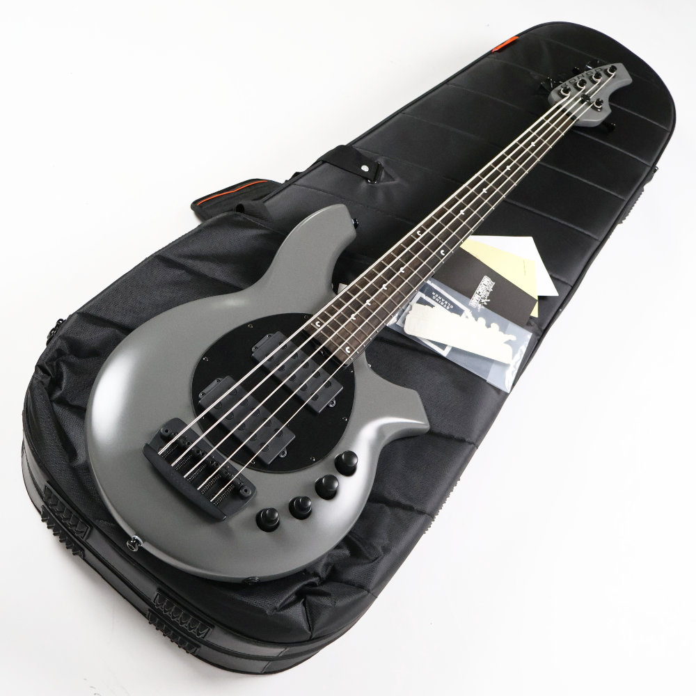 【中古】MUSIC MAN ミュージックマン BONGO5 HH TITAN GRAY 2024年製 5弦エレキベース