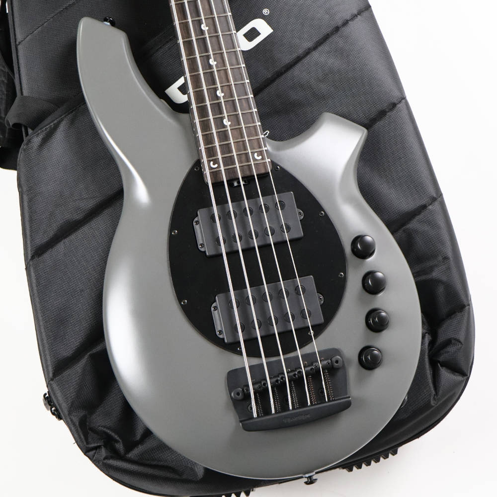 【中古】MUSIC MAN ミュージックマン BONGO5 HH TITAN GRAY 2024年製 5弦エレキベース ボディ画像 